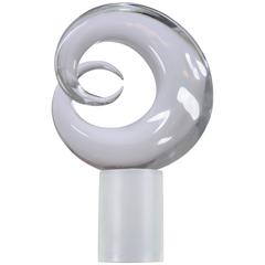 Signed Seguso Murano Glass Sculpture 9