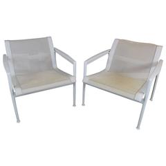 Richard Schulz Lounge Chair, Pair