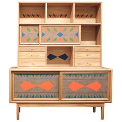 Dean Credenza with Storage Unit by VOLK 7