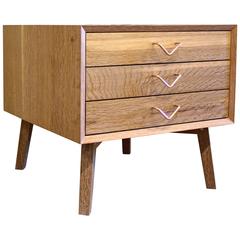 Atlantic Three-Drawer Side Table by Volk 4
