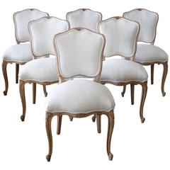 Louis XV Style French Country Dining Chairs