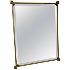 Pierre Vandel Brass Mirror