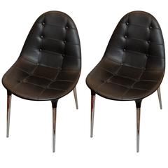 Set of Two Chairs Caprice by Philippe Starck for Cassina