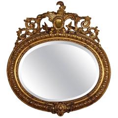 19th Century Giltwood and Gesso Wall Mirror 3