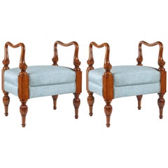 Hand-Carved, Italian Bench