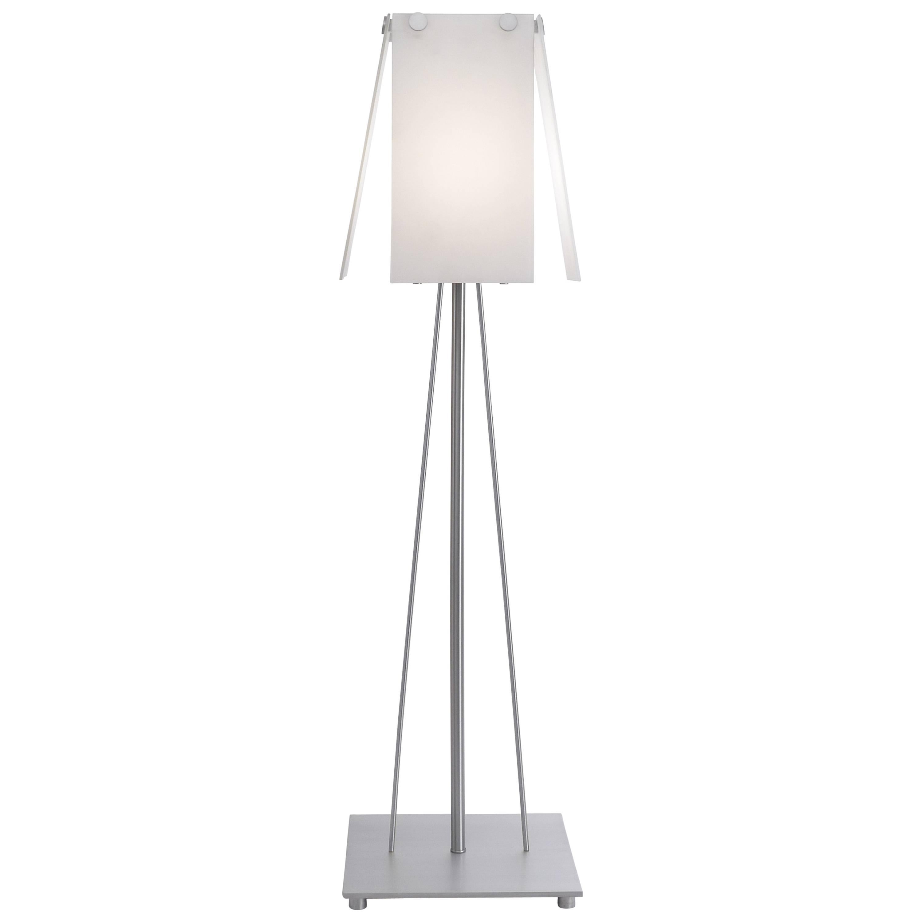 Scallion Table Lamp Streamline Moderne 37" Tall For Sale