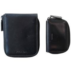 Prada Zip Wallet and Key Case