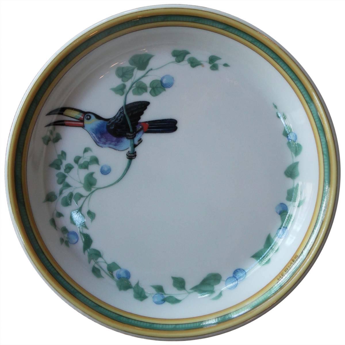 Hermès "The Opera Ball" Toucan Commemorative Dish