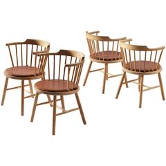 Børge Mogensen Set of Four Dining Chairs 2