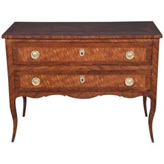 Antique French 19th Century Marquetry Chest