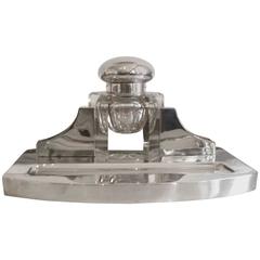 Art Deco Silver Writing Desk Set 11