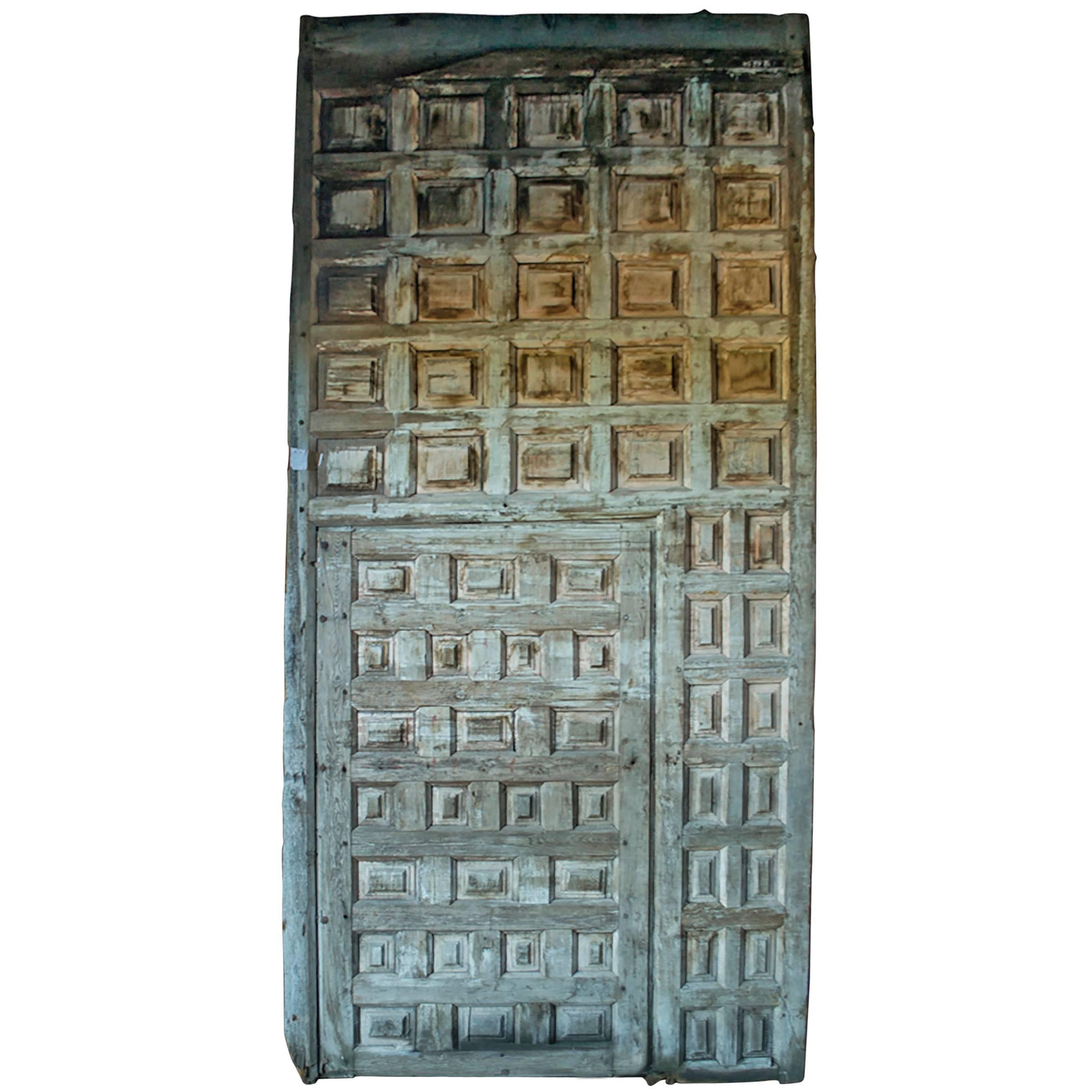 Portes monumentales bois vintage en vente