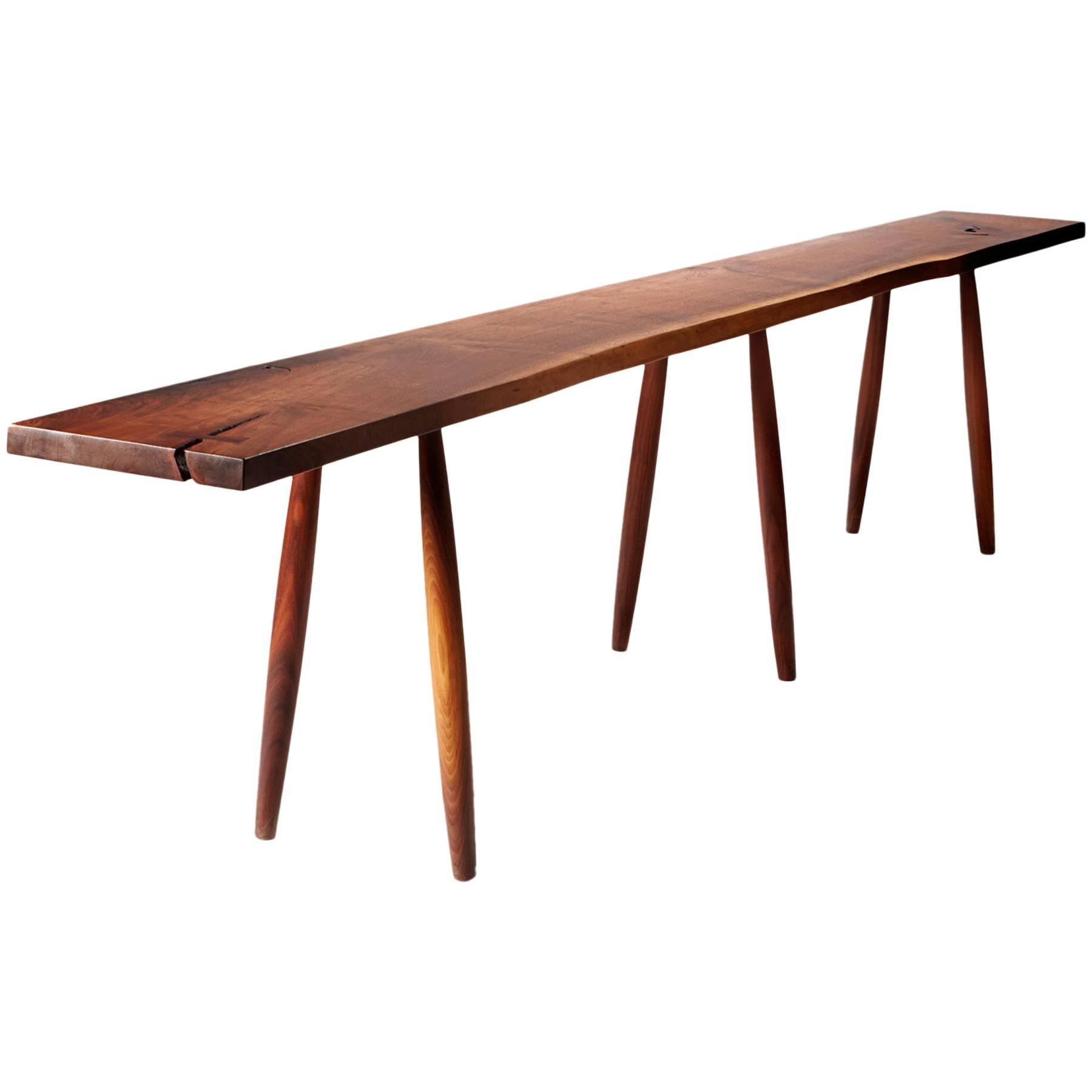 Special Walnut Shelf/Console George Nakashima