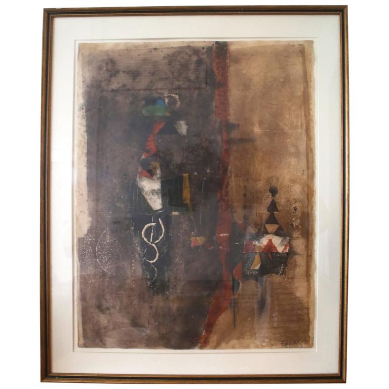 Vintage Mid-Century Modern, Aquatint Etching by Johnny Friedlaender For Sale