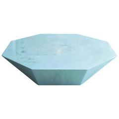 Italian Polyhedral Resin Coffee Table