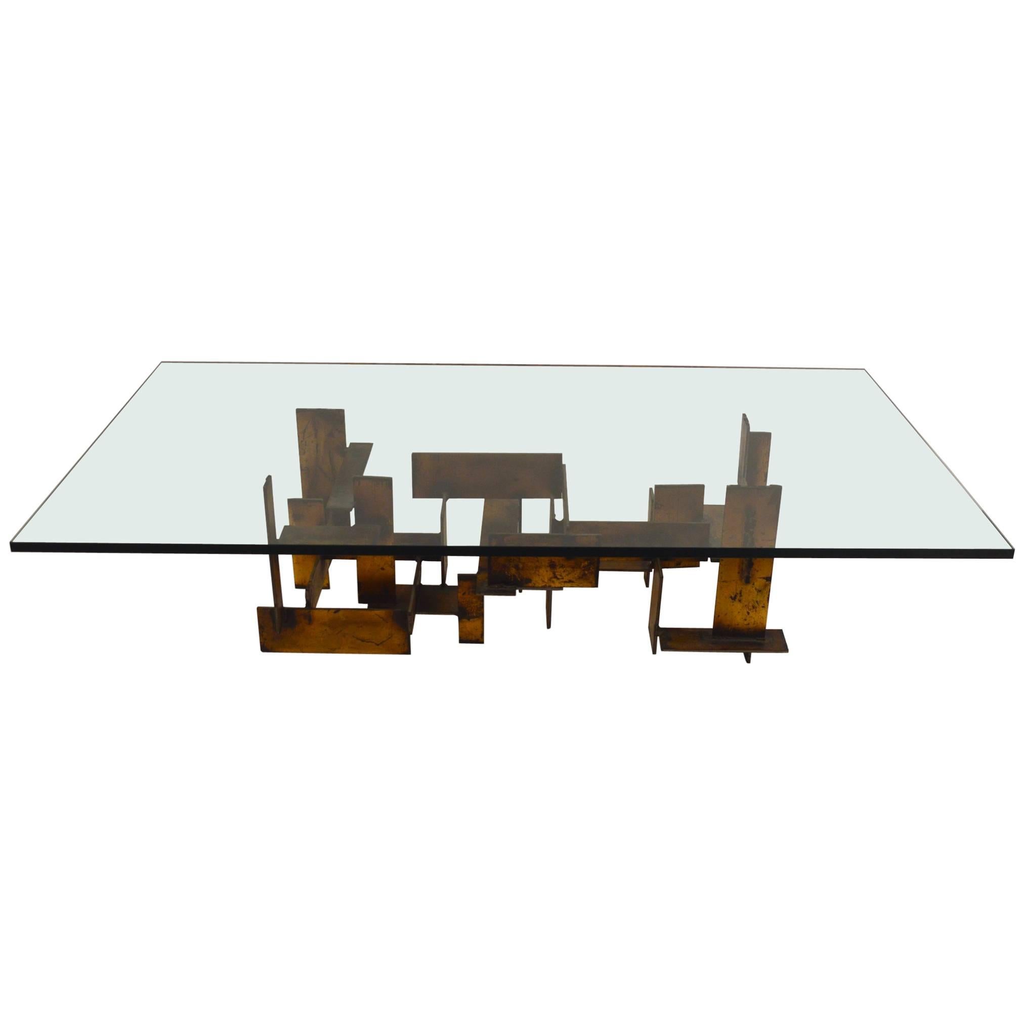 Brutalist Table by Silas Seandel