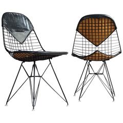 Vintage Eames Black-on-Black Bikini Chairs