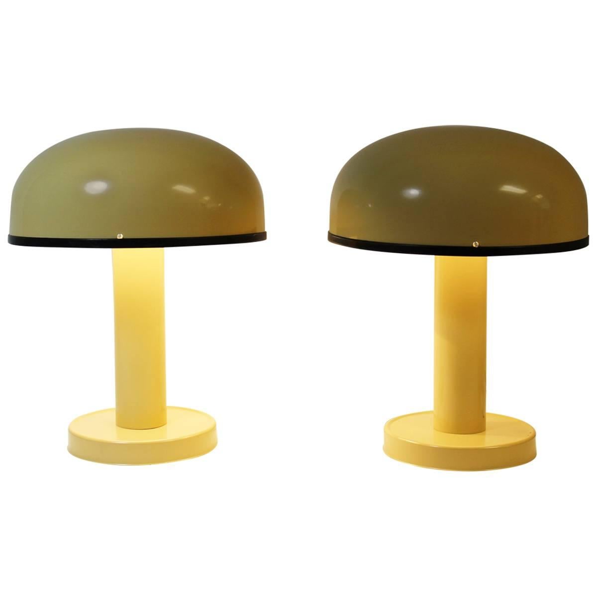 Pair of ABO Randers Danish Lamps For Sale