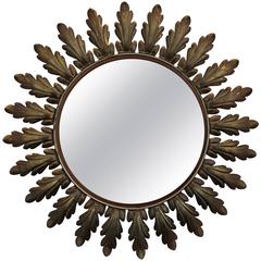 Sun Mirror from the 1970s, France Sun Mirror from the 1970s, France