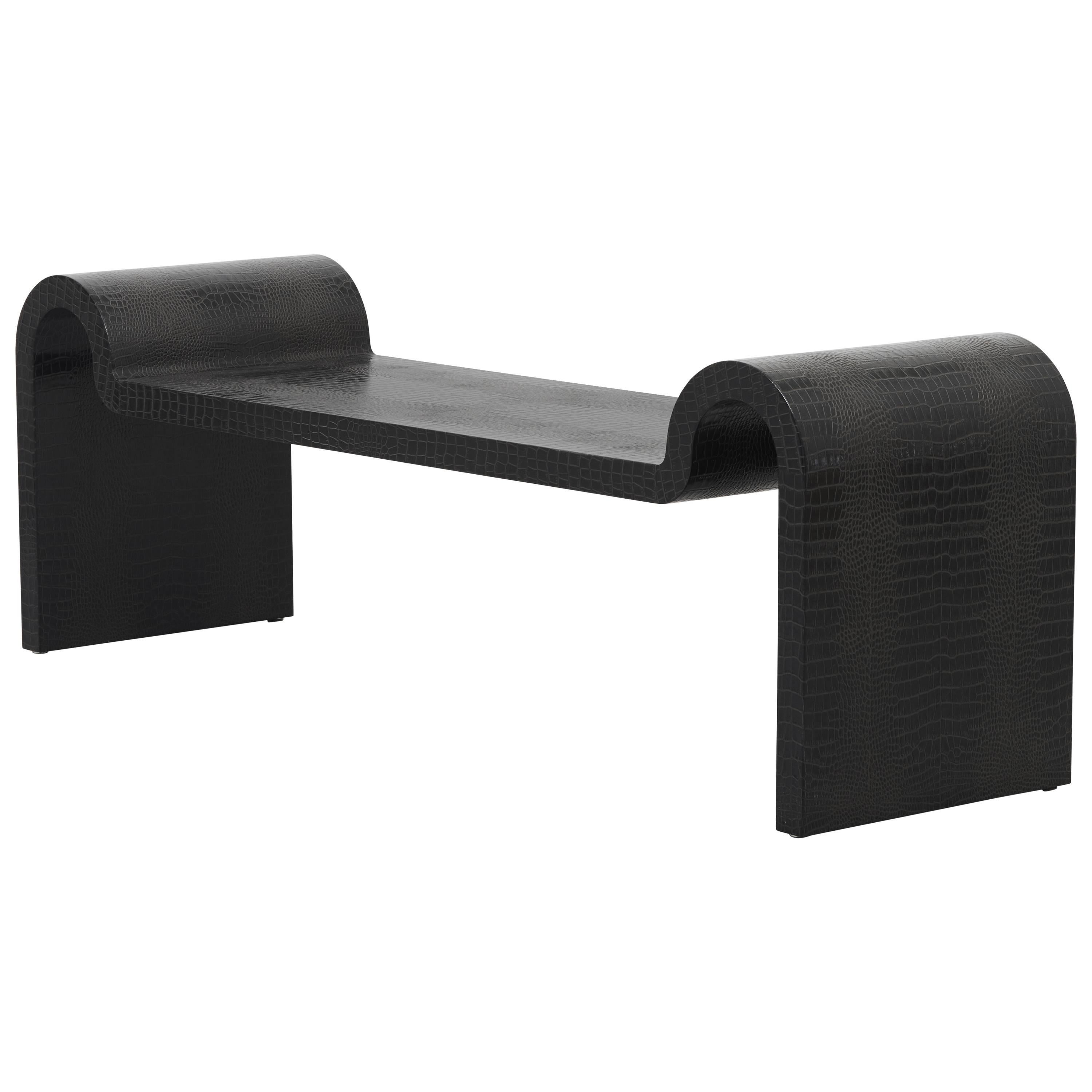 Banc de sculpture Karl Springer Ltd, États-Unis, 2016 en vente