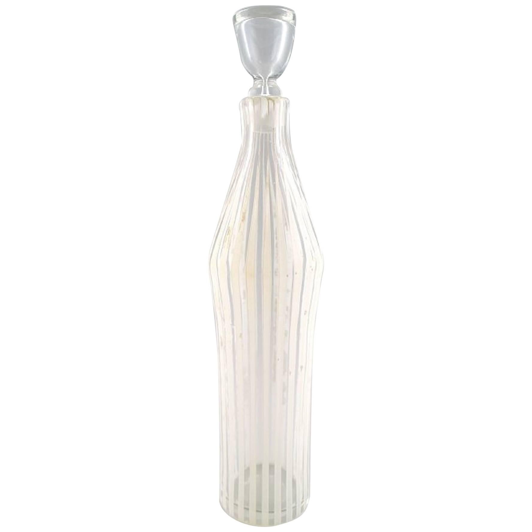 Decanter "Strict, " Bengt Orup, Johansfors, Sweden, Designed in 1952