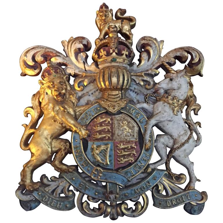 Royal Warrant Plaque, House of Windsor at 1stDibs