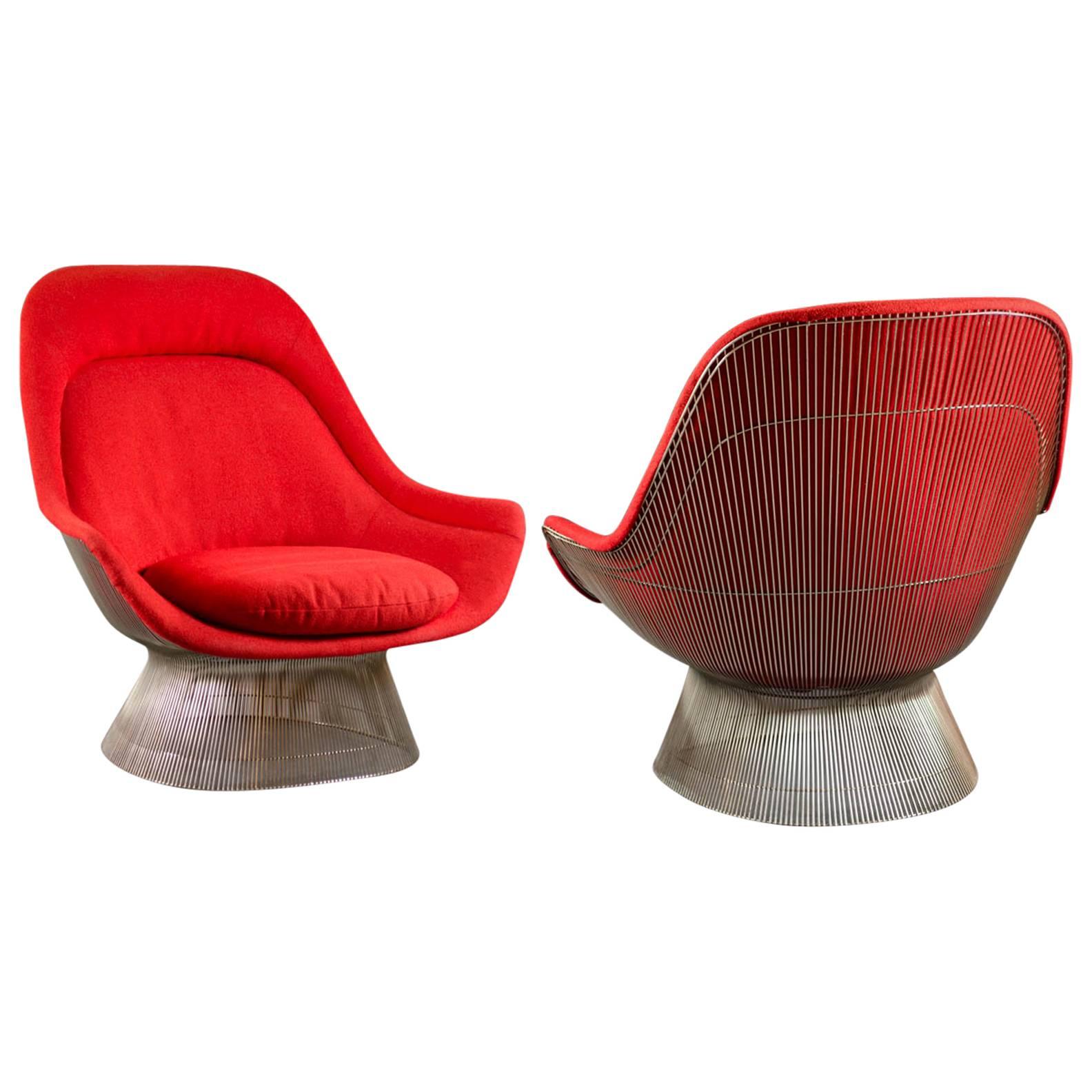 Pair of Lounge Chairs by Warren Platner for Knoll