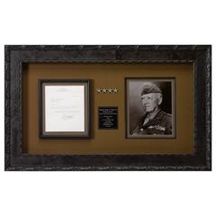 General George Patton Signed, Third Army, War Dated Letter, circa 1945