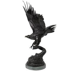 American Eagle Limited Edition Bronze Sculpture by Max Turner