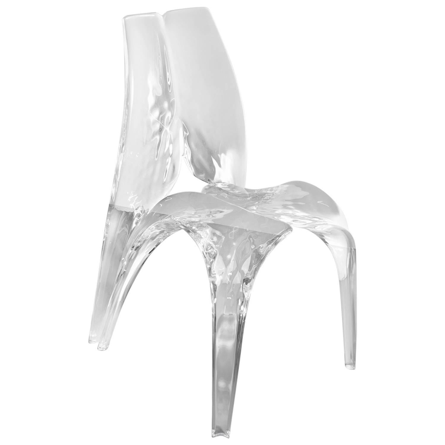 Chair, 'Liquid Glacial' by Zaha Hadid For Sale