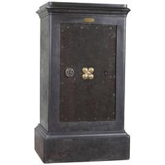 French Industrial Cast Iron Safe Bauche, circa 1930