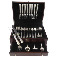 Greenbrier by Gorham Sterling Silver Flatware Set for Eight Service Dinner Size