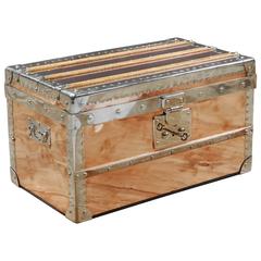 2016 Small Trunk in Copper and Brass, Malle Cuivre Piece Unique 2