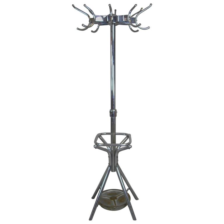 Chrometube Paidar Art Deco Coat Rack, circa 1930 at 1stDibs art deco