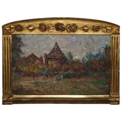 Léonce Pelletier, Oil on Board by Master Artist Leonce Pelletier