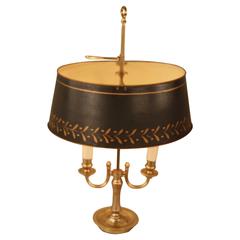 French Bronze Bouillotte Desk Lamp