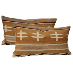 Chinlie Navajo Weaving Bolster Pillows