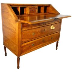 Late 18th Century Italian Drop Front Louis XVI Secretaire