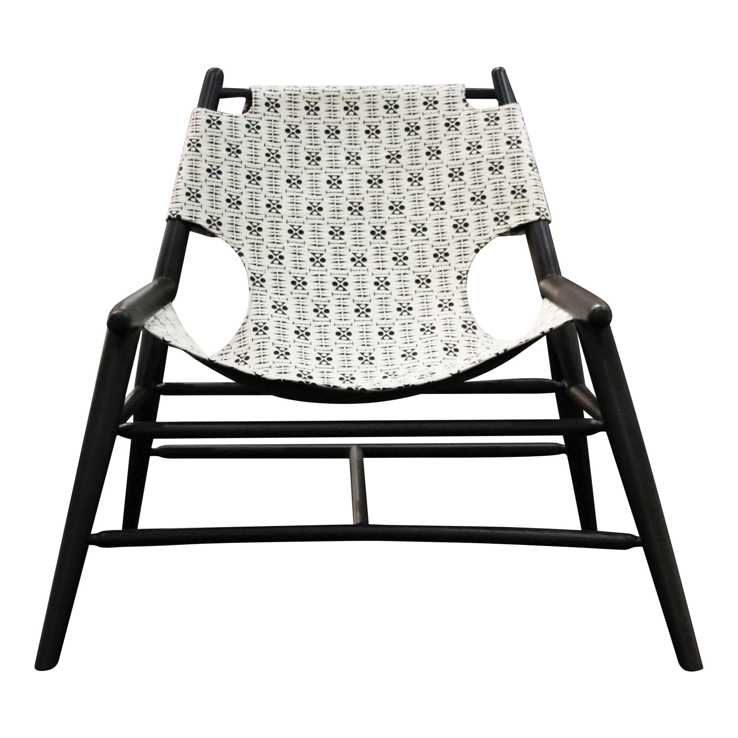 Anna Karlin Stained Maple Sling Chair