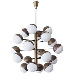 Italian Globe Chandelier 4