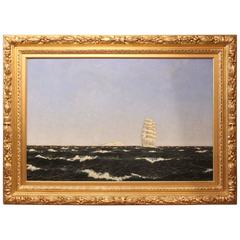 "A Clipper Off Beachy Head" Oil Painting by Charles Pears R.O.I
