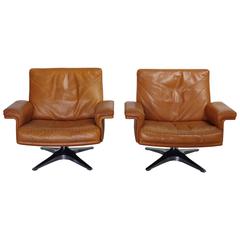 De Sede Ds31 Lowback Swivel Club Chair (one available)