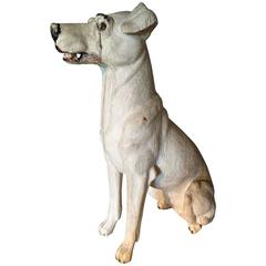 Wooden Model of a Jack Russel, England