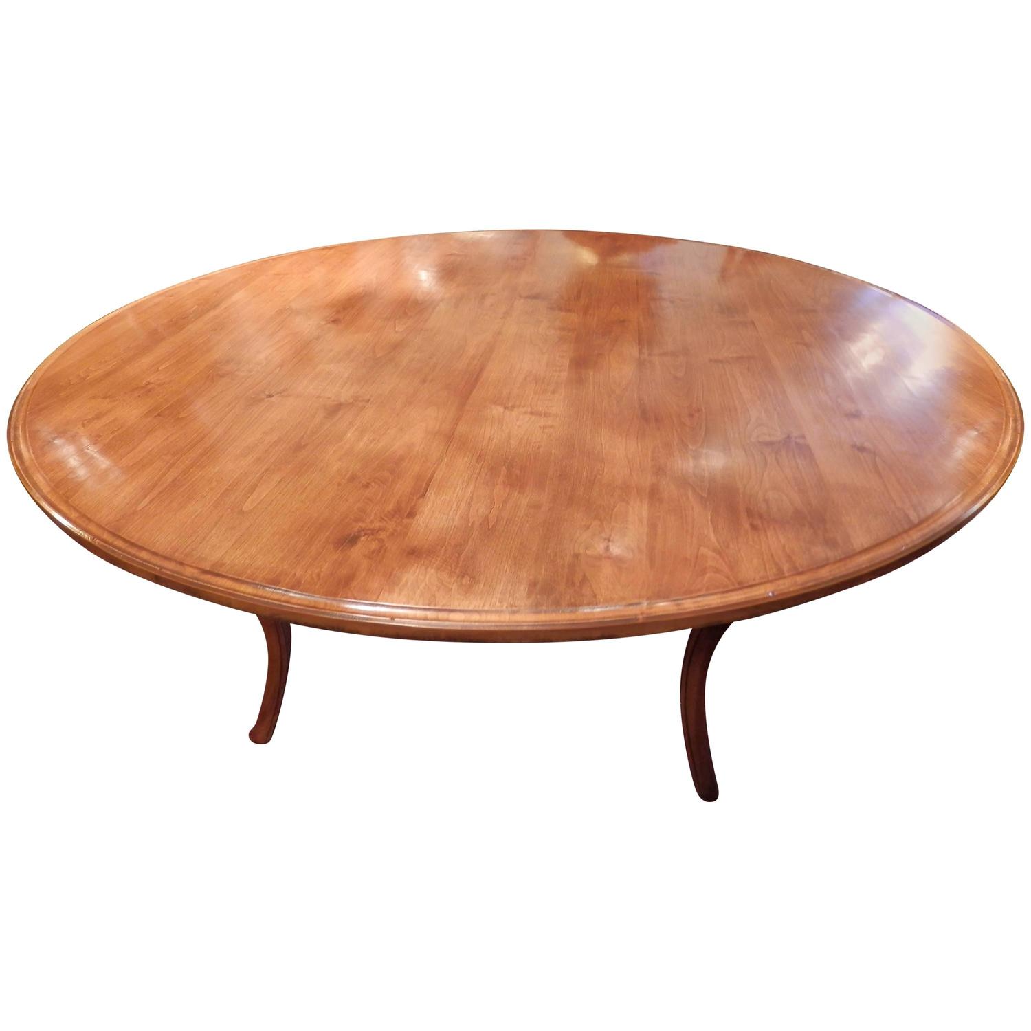 Late 19th Fine French Round Dining Table at 1stdibs