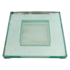 Glass Art Deco Vide Poche by French Designer Jean Luce 11