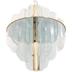 Lightolier Art Deco Style Chandelier 10