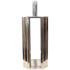 Romeo Rega Table Lamp in Chrome and Brass 12