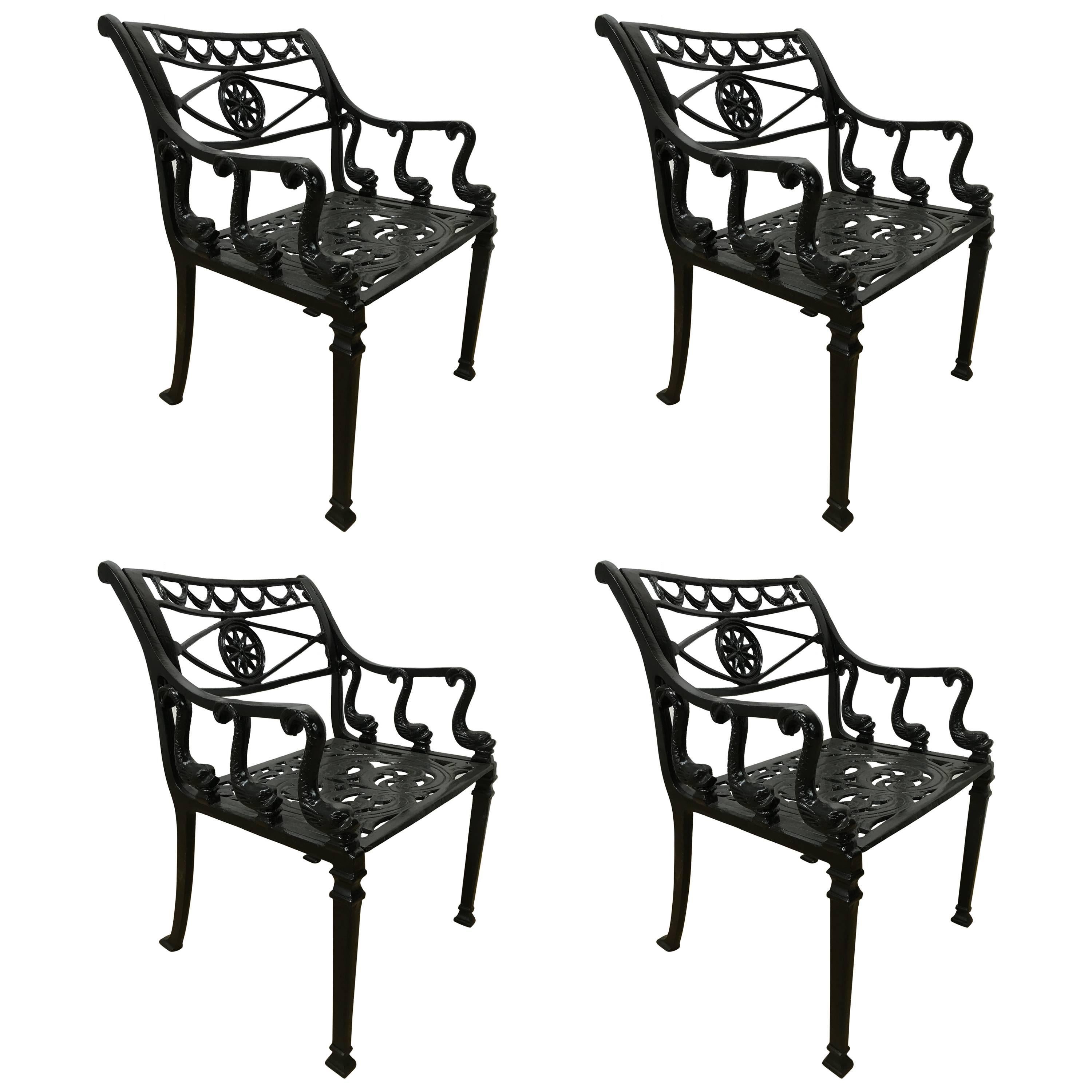 Four Molla Garden Chairs