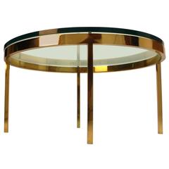Nicos Zographos Solid Brass Coffee Table 7