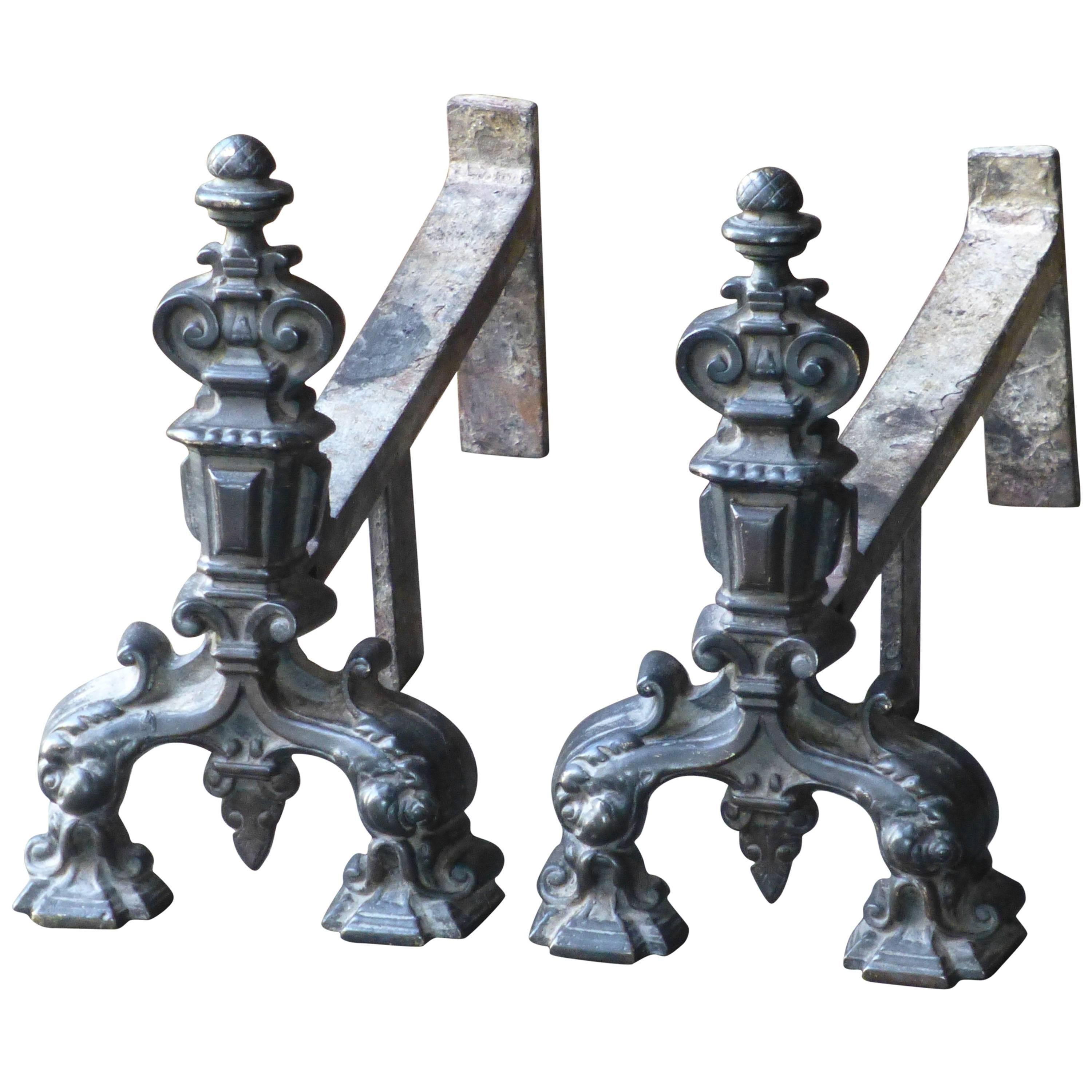French Firedogs or Andirons